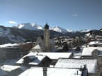 Archiv Foto Webcam Disentis/Mustér, Sogn Gions Kirche 09:00