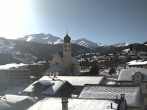 Archiv Foto Webcam Disentis/Mustér, Sogn Gions Kirche 11:00