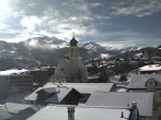 Archiv Foto Webcam Disentis/Mustér, Sogn Gions Kirche 11:00