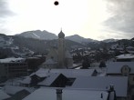 Archiv Foto Webcam Disentis/Mustér, Sogn Gions Kirche 13:00