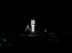 Archiv Foto Webcam Disentis/Mustér, Sogn Gions Kirche 19:00