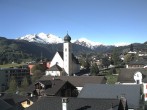 Archiv Foto Webcam Disentis/Mustér, Sogn Gions Kirche 07:00