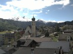 Archiv Foto Webcam Disentis/Mustér, Sogn Gions Kirche 11:00