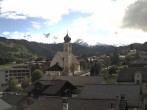 Archiv Foto Webcam Disentis/Mustér, Sogn Gions Kirche 15:00