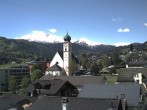 Archiv Foto Webcam Disentis/Mustér, Sogn Gions Kirche 09:00