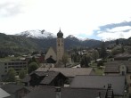 Archiv Foto Webcam Disentis/Mustér, Sogn Gions Kirche 13:00