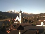Archiv Foto Webcam Disentis/Mustér, Sogn Gions Kirche 05:00