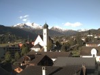 Archiv Foto Webcam Disentis/Mustér, Sogn Gions Kirche 06:00