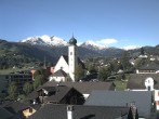 Archiv Foto Webcam Disentis/Mustér, Sogn Gions Kirche 07:00