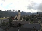 Archiv Foto Webcam Disentis/Mustér, Sogn Gions Kirche 15:00