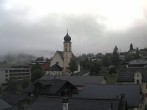 Archiv Foto Webcam Disentis/Mustér, Sogn Gions Kirche 05:00