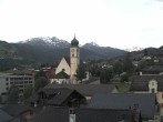 Archiv Foto Webcam Disentis/Mustér, Sogn Gions Kirche 05:00