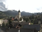 Archiv Foto Webcam Disentis/Mustér, Sogn Gions Kirche 17:00