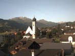 Archiv Foto Webcam Disentis/Mustér, Sogn Gions Kirche 05:00