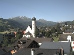 Archiv Foto Webcam Disentis/Mustér, Sogn Gions Kirche 07:00