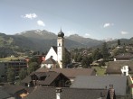 Archiv Foto Webcam Disentis/Mustér, Sogn Gions Kirche 09:00