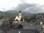 Archived image Webcam Disentis/Mustér, Sogn Gions church 15:00