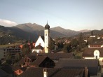 Archiv Foto Webcam Disentis/Mustér, Sogn Gions Kirche 05:00