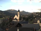 Archiv Foto Webcam Disentis/Mustér, Sogn Gions Kirche 05:00