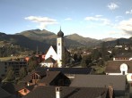 Archiv Foto Webcam Disentis/Mustér, Sogn Gions Kirche 06:00