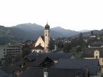 Archived image Webcam Disentis/Mustér, Sogn Gions church 05:00
