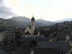 Archived image Webcam Disentis/Mustér, Sogn Gions church 17:00