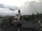 Archiv Foto Webcam Disentis/Mustér, Sogn Gions Kirche 08:00