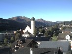 Archiv Foto Webcam Disentis/Mustér, Sogn Gions Kirche 07:00