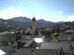 Archiv Foto Webcam Disentis/Mustér, Sogn Gions Kirche 13:00