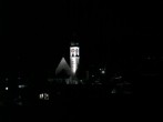 Archiv Foto Webcam Disentis/Mustér, Sogn Gions Kirche 19:00