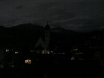 Archived image Webcam Disentis/Mustér, Sogn Gions church 05:00