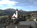 Archived image Webcam Disentis/Mustér, Sogn Gions church 09:00