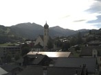 Archived image Webcam Disentis/Mustér, Sogn Gions church 13:00