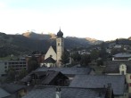Archiv Foto Webcam Disentis/Mustér, Sogn Gions Kirche 07:00