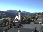 Archiv Foto Webcam Disentis/Mustér, Sogn Gions Kirche 09:00