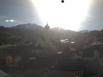 Archiv Foto Webcam Disentis/Mustér, Sogn Gions Kirche 13:00