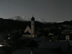 Archived image Webcam Disentis/Mustér, Sogn Gions church 05:00