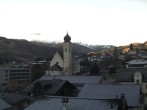 Archived image Webcam Disentis/Mustér, Sogn Gions church 07:00