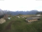 Archiv Foto Webcam Bergstation Gondel Blatten-Chiematte 19:00