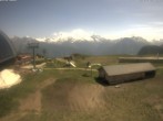 Archiv Foto Webcam Bergstation Gondel Blatten-Chiematte 13:00