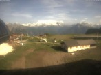 Archiv Foto Webcam Bergstation Gondel Blatten-Chiematte 17:00