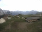 Archiv Foto Webcam Bergstation Gondel Blatten-Chiematte 13:00