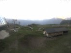 Archived image Webcam Top station gondola Blatten-Chiematte 19:00