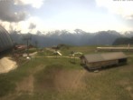 Archiv Foto Webcam Bergstation Gondel Blatten-Chiematte 11:00