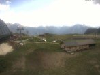 Archived image Webcam Top station gondola Blatten-Chiematte 13:00