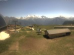 Archiv Foto Webcam Bergstation Gondel Blatten-Chiematte 13:00