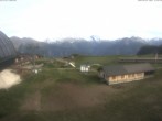 Archiv Foto Webcam Bergstation Gondel Blatten-Chiematte 17:00