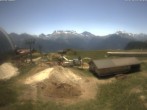 Archiv Foto Webcam Bergstation Gondel Blatten-Chiematte 11:00