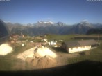 Archiv Foto Webcam Bergstation Gondel Blatten-Chiematte 17:00