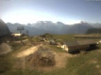 Archiv Foto Webcam Bergstation Gondel Blatten-Chiematte 09:00